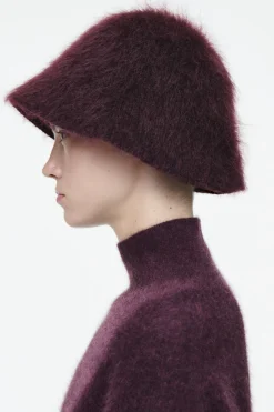 COS MOHAIR BUCKET HAT-Women Hats & Scarves