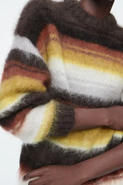 COS MOHAIR CREW-NECK SWEATER-Women Sweaters & Cardigans