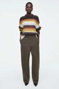 COS MOHAIR CREW-NECK SWEATER-Women Sweaters & Cardigans