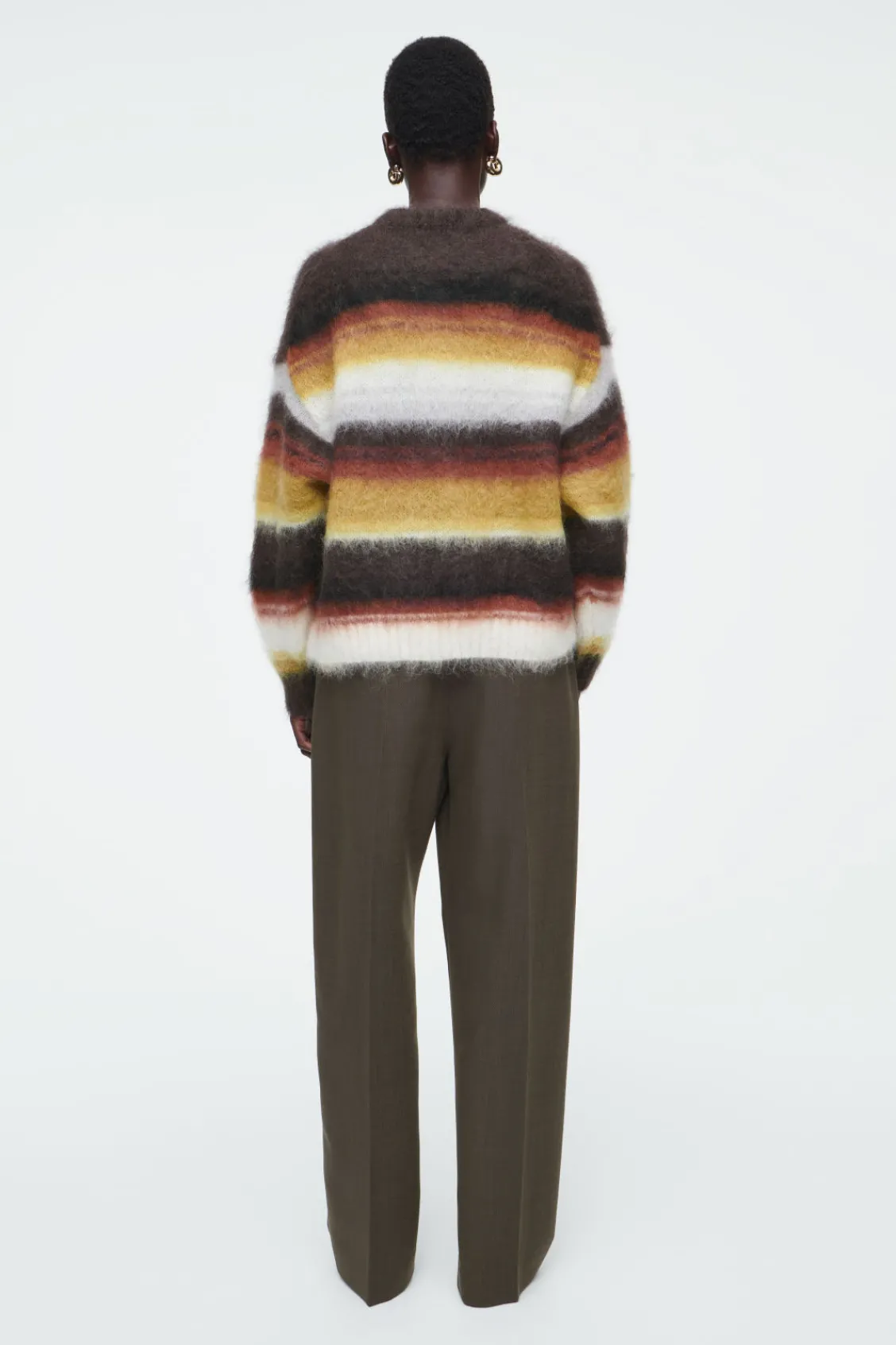 COS MOHAIR CREW-NECK SWEATER-Women Sweaters & Cardigans