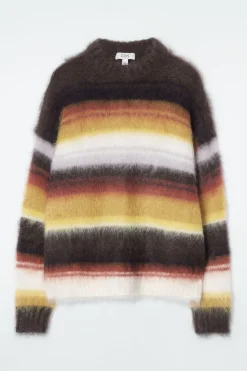 COS MOHAIR CREW-NECK SWEATER-Women Sweaters & Cardigans