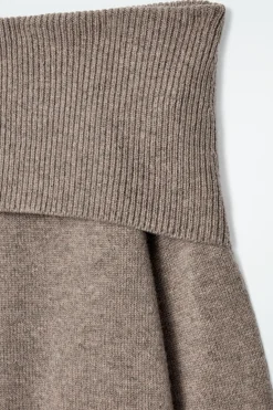 COS OFF-THE-SHOULDER MERINO WOOL SWEATER-Women Tops | Sweaters & Cardigans