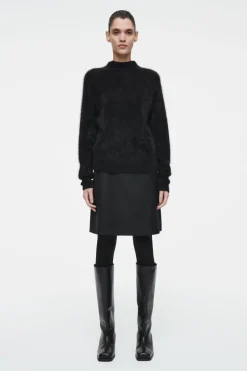 COS OPAQUE WOOL-BLEND TIGHTS-Women Socks & Tights