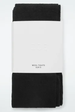 COS OPAQUE WOOL-BLEND TIGHTS-Women Socks & Tights