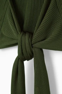 COS OPEN-BACK RIBBED-KNIT TOP-Women Tops | Sweaters & Cardigans
