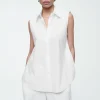 COS OPEN-BACK SLEEVELESS SHIRT-Women Shirts & Blouses | Tops