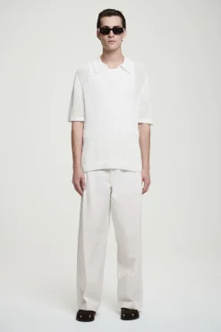 COS OPEN-KNIT POLO SHIRT- Polo Shirts | Sweaters & Cardigans