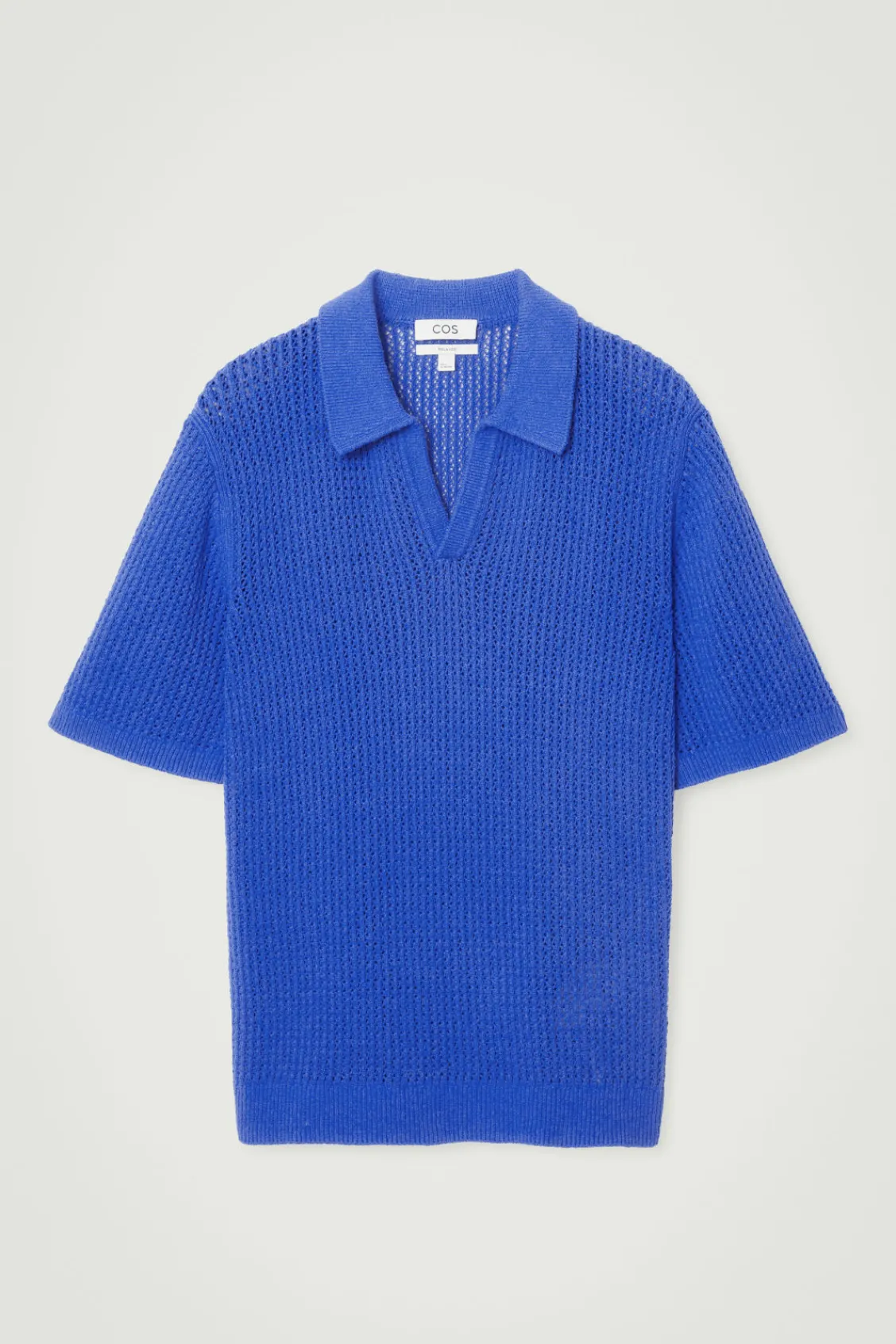 COS OPEN-KNIT POLO SHIRT- Polo Shirts | Sweaters & Cardigans