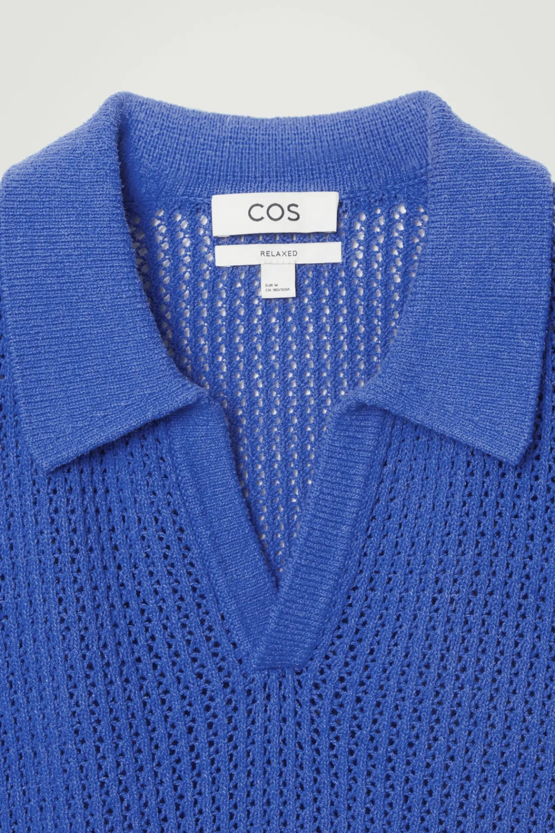 COS OPEN-KNIT POLO SHIRT- Polo Shirts | Sweaters & Cardigans