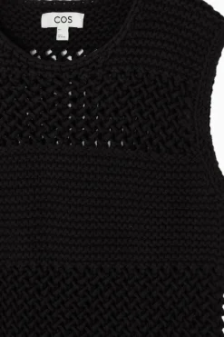 COS OPEN-KNIT TANK-Women Tops | Sweaters & Cardigans
