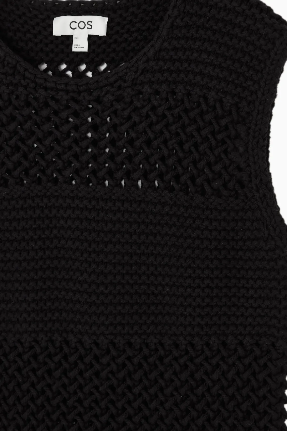 COS OPEN-KNIT TANK-Women Tops | Sweaters & Cardigans