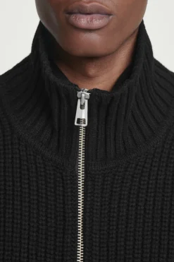 COS OPEN-SIDE ZIP-UP WOOL VEST- Hats & Scarves | Sweaters & Cardigans