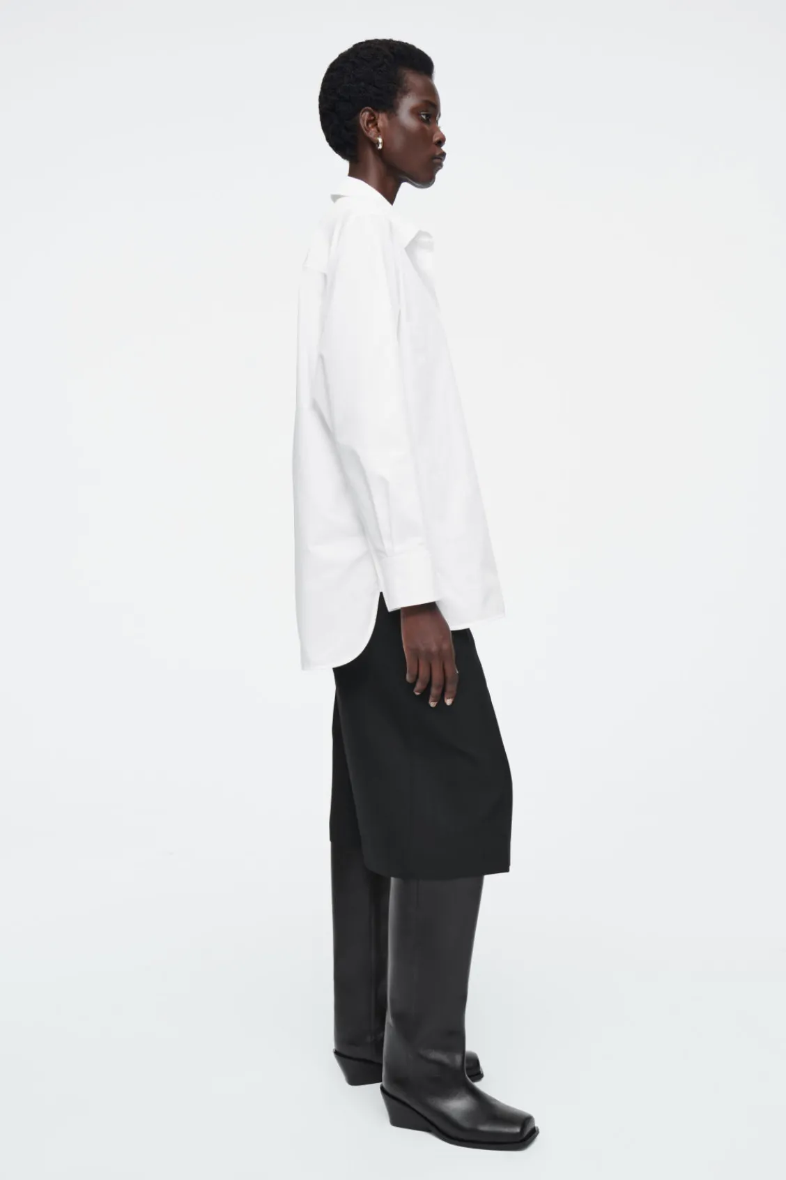 COS OPEN-SLEEVE SHIRT-Women Shirts & Blouses | Tops