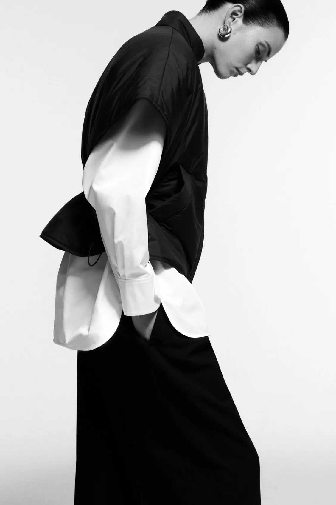 COS OPEN-SLEEVE SHIRT-Women Shirts & Blouses | Tops