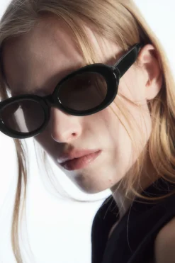 COS OVAL SUNGLASSES - ROUND-Women Sunglasses