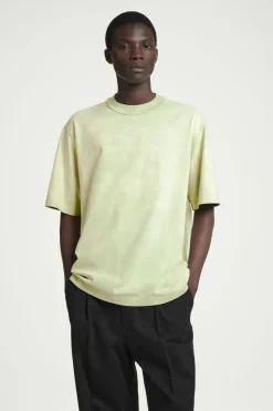 COS OVERSIZED ACID-WASH COTTON T-SHIRT- T-Shirts