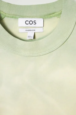 COS OVERSIZED ACID-WASH COTTON T-SHIRT- T-Shirts