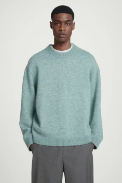 COS OVERSIZED ALPACA-BLEND SWEATER- Sweaters & Cardigans