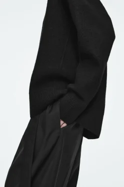 COS OVERSIZED BOILED MERINO WOOL SWEATER-Women Sweaters & Cardigans