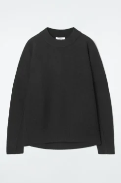 COS OVERSIZED BOILED MERINO WOOL SWEATER-Women Sweaters & Cardigans