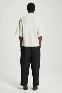 COS OVERSIZED BOUCLÉ-KNIT POLO SHIRT- Polo Shirts | Sweaters & Cardigans