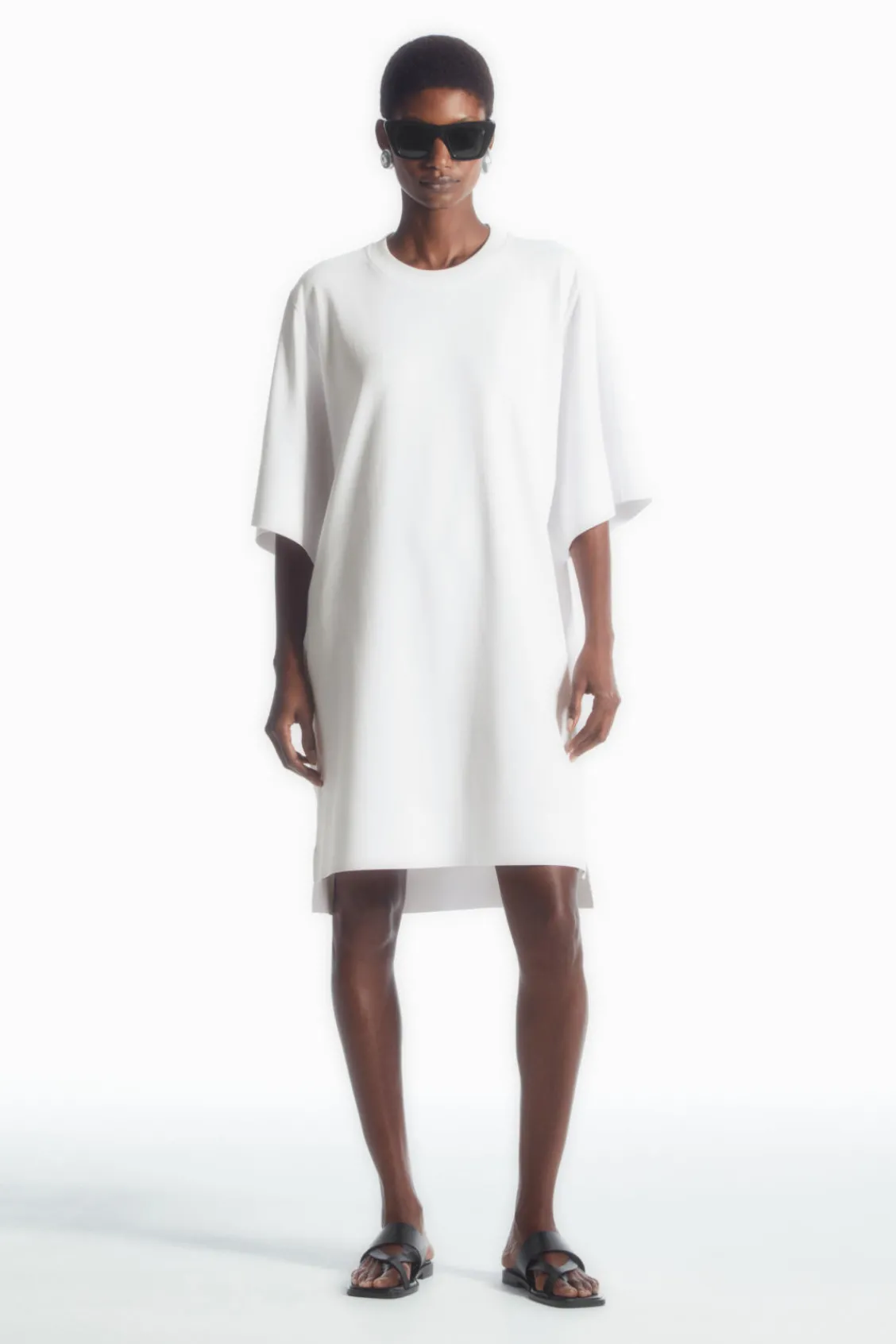 COS OVERSIZED BOXY T-SHIRT-Women Dresses & Jumpsuits