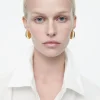 COS OVERSIZED CHUNKY DROPLET EARRINGS-Women Jewelry