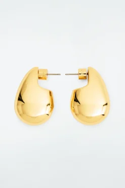 COS OVERSIZED CHUNKY DROPLET EARRINGS-Women Jewelry