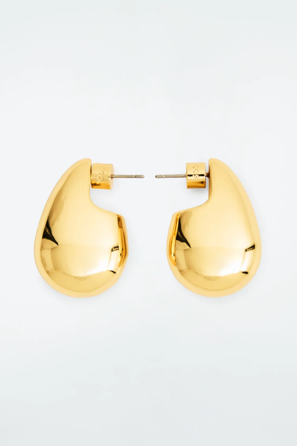COS OVERSIZED CHUNKY DROPLET EARRINGS-Women Jewelry