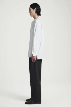 COS OVERSIZED COCOON COTTON SHIRT- Shirts