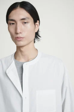 COS OVERSIZED COCOON COTTON SHIRT- Shirts
