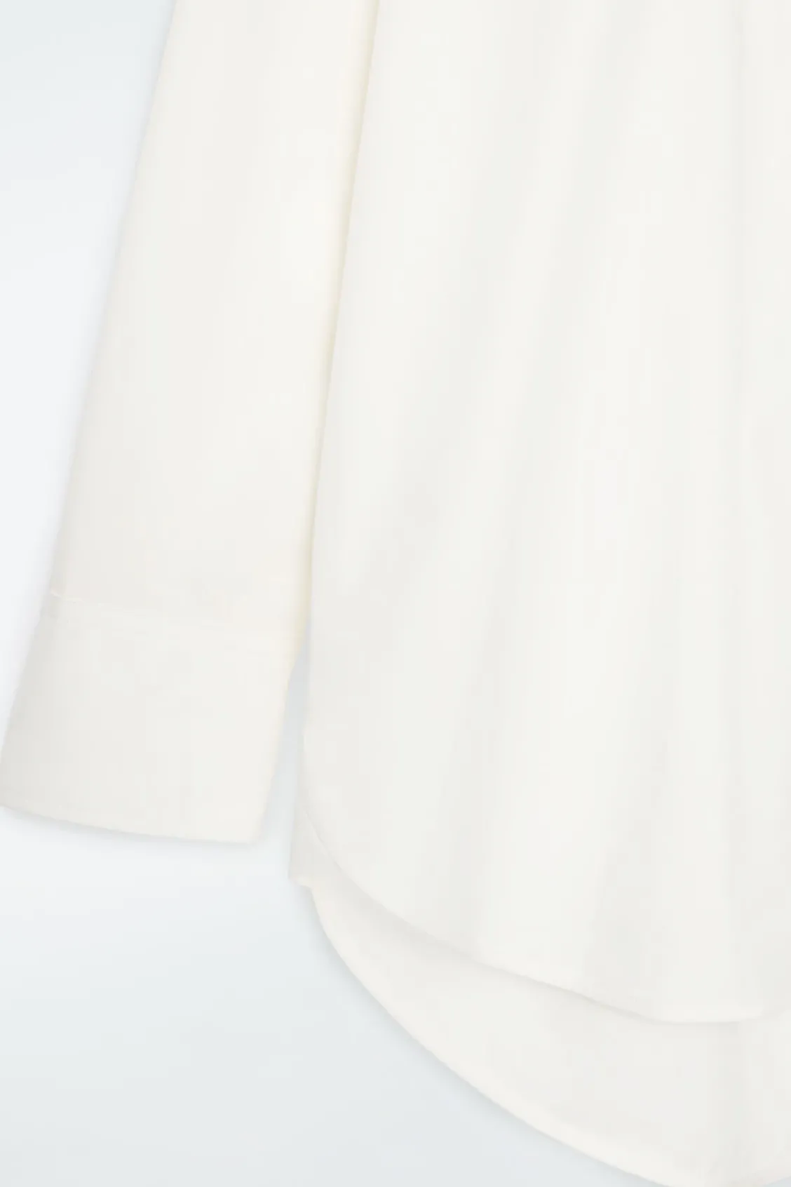 COS OVERSIZED CURVED-HEM SHIRT-Women Shirts & Blouses | Tops