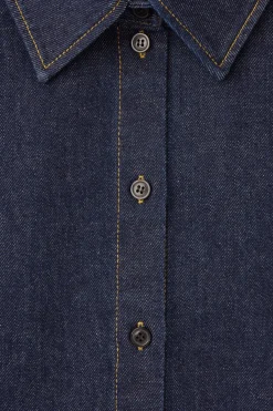 COS OVERSIZED DENIM SHIRT-Women Shirts & Blouses | Tops