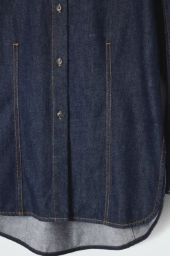COS OVERSIZED DENIM SHIRT-Women Shirts & Blouses | Tops