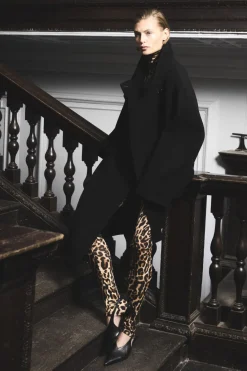 COS OVERSIZED DOUBLE-BREASTED WOOL COAT-Women Coats & Jackets