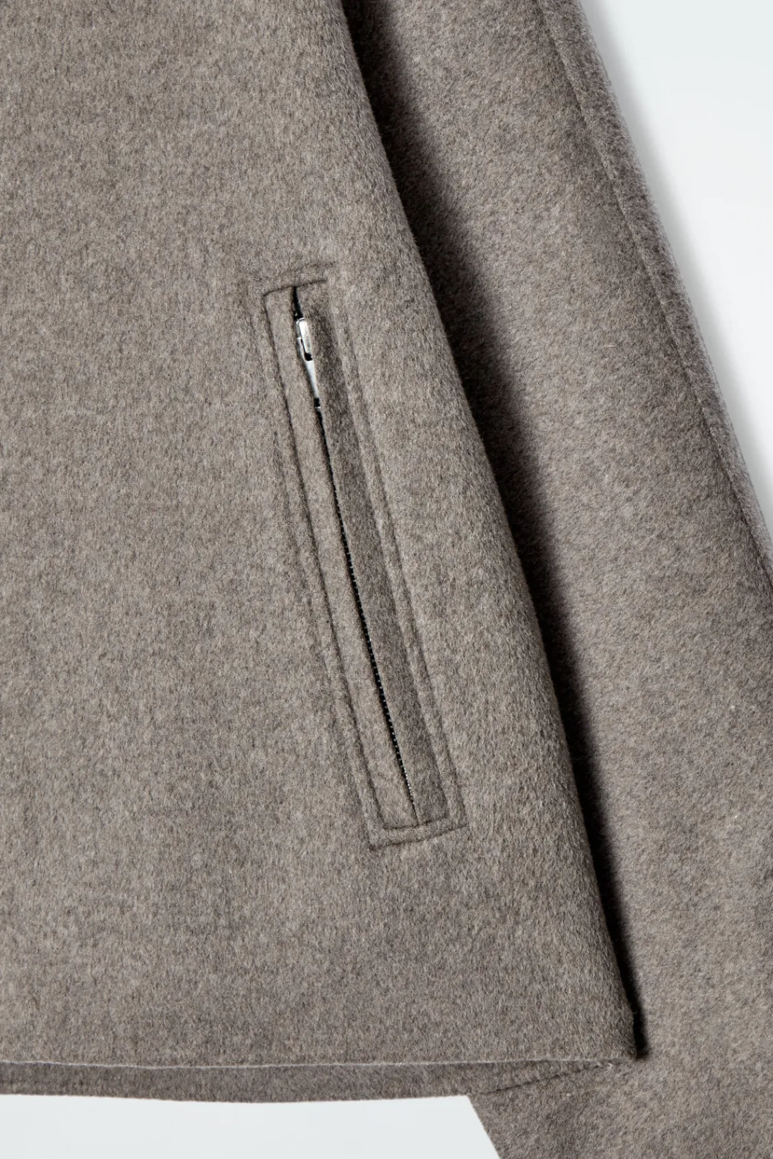 COS OVERSIZED DOUBLE-FACED WOOL JACKET-Women Coats & Jackets