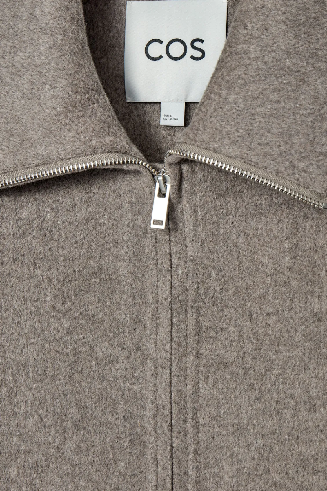 COS OVERSIZED DOUBLE-FACED WOOL JACKET-Women Coats & Jackets