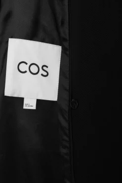 COS OVERSIZED DRAPED DOUBLE-BREASTED BLAZER-Women Vests & Tailoring | Coats & Jackets