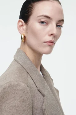 COS OVERSIZED EXAGGERATED-SHOULDER BLAZER-Women Coats & Jackets