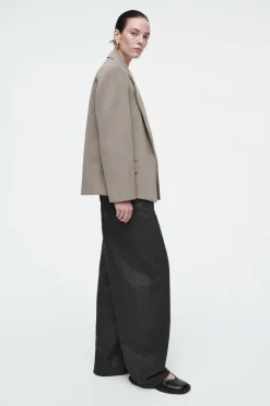 COS OVERSIZED EXAGGERATED-SHOULDER BLAZER-Women Coats & Jackets