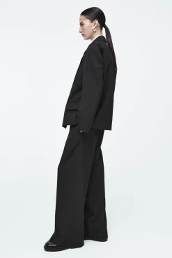 COS OVERSIZED EXAGGERATED-SHOULDER BLAZER-Women Vests & Tailoring | Coats & Jackets