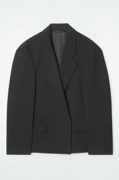 COS OVERSIZED EXAGGERATED-SHOULDER BLAZER-Women Vests & Tailoring | Coats & Jackets