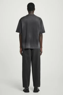 COS OVERSIZED FADED MOCK-NECK COTTON T-SHIRT- Matching Sets | T-Shirts