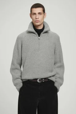 COS OVERSIZED FUNNEL-NECK ALPACA JUMPER- Sweaters & Cardigans
