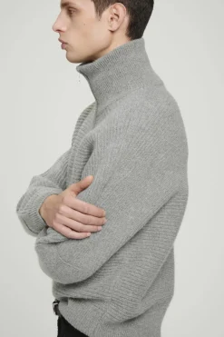 COS OVERSIZED FUNNEL-NECK ALPACA JUMPER- Sweaters & Cardigans