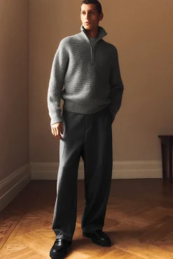 COS OVERSIZED FUNNEL-NECK ALPACA JUMPER- Sweaters & Cardigans