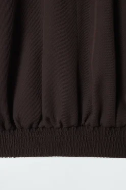 COS OVERSIZED FUNNEL-NECK WOOL-BLEND JACKET-Women Vests & Tailoring | Coats & Jackets