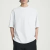 COS OVERSIZED HEAVYWEIGHT COTTON T-SHIRT- T-Shirts