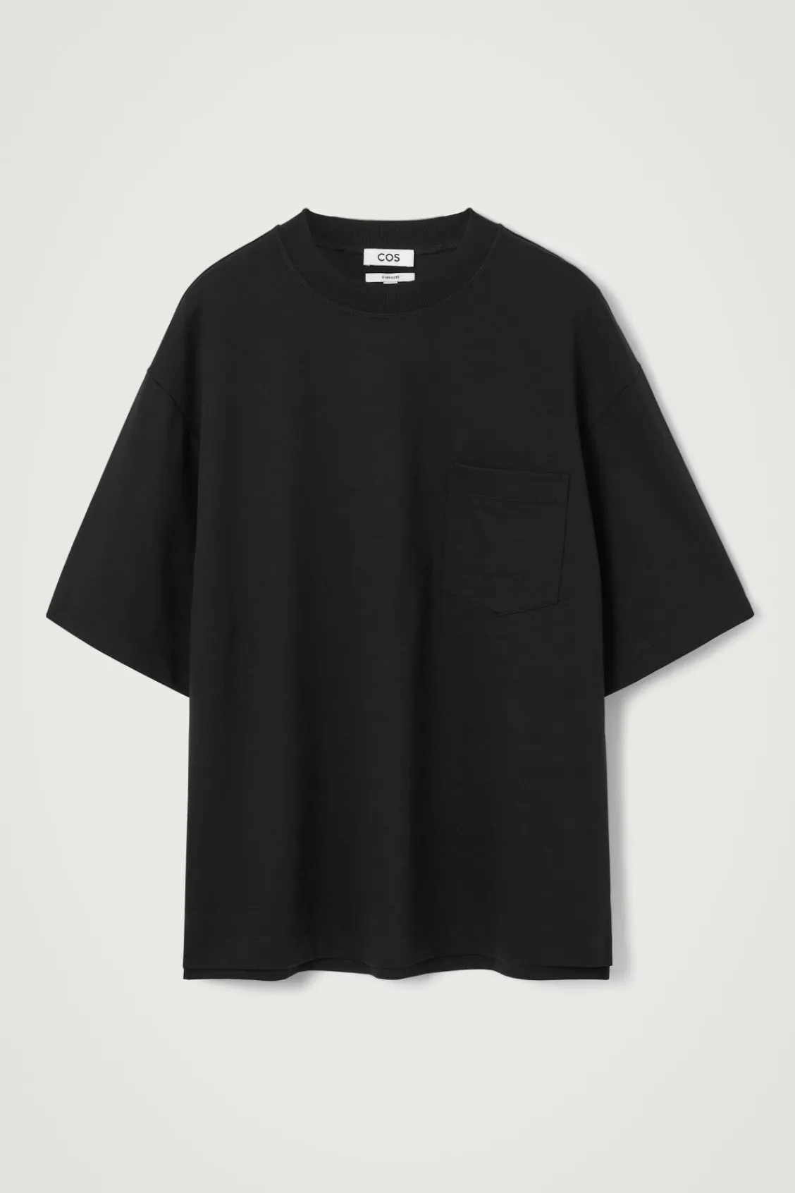 COS OVERSIZED HEAVYWEIGHT COTTON T-SHIRT- T-Shirts