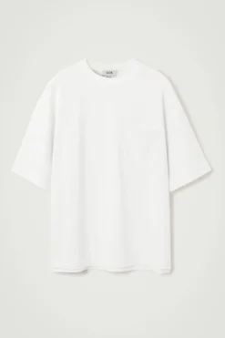 COS OVERSIZED HEAVYWEIGHT COTTON T-SHIRT- T-Shirts